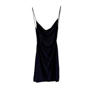 Saints21 Black Strappy Backless Mini Dress Sz L